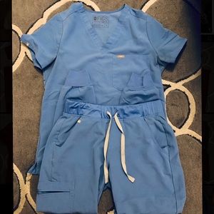 Blue Figs Scrub Set - Small